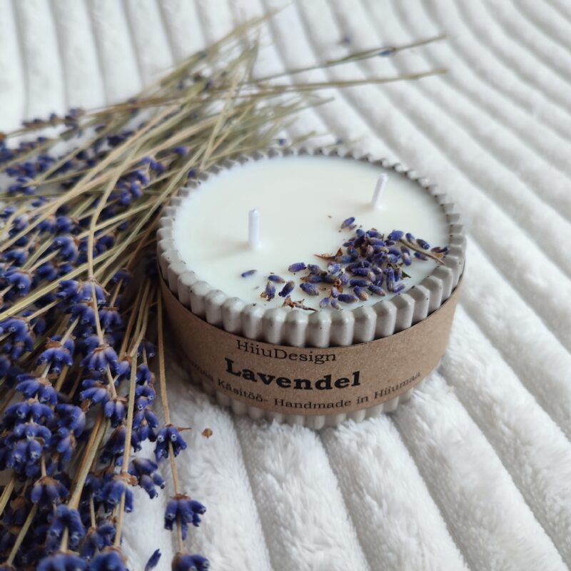 Rapsivahast küünal LAVENDEL - Image 2